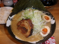 「味噌ラーメン・大盛（850円）サービスライス」@らーめん 味來 両国店の写真