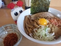 「まぜそば+辛味」@麺屋 加藤の写真