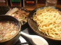 「のぶながつけ麺中盛しょうゆ」@つけ麺屋 のぶなが 北口店の写真