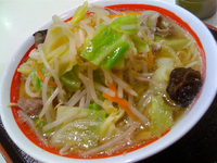 「和風ちゃんぽん（700円）」@ちゃんぽん亭総本家 甲賀土山SA店の写真