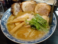 「チャーシューめん大盛+味玉」@明山の写真