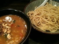 「カリーつけ麺[並]（800円）+半肉増し（150円）」@つけ麺 弐☆゛屋の写真