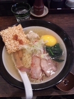 「特選しおそば」@焙煎汐蕎麦処 金字塔の写真