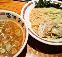 「つけそば並（220g）730円」@松戸中華そば 富田食堂の写真