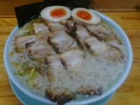 「ネギチャーシューメン（こってり系）」@麺や髭おやじの写真