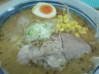 「みそラーメン800円+サービスライス」@麺処 帯笑の写真