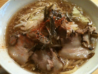 「にぼ一郎半（680円）」@幻の中華そば加藤屋 にぼ次朗の写真