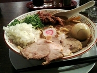 「特製超濃厚中華そば  ¥950  大盛り」@濃厚中華そば・つけ麺 なおじの写真