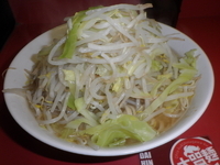 「小ラーメン（700円）野菜・ニンニク」@ラーメン二郎 小岩店の写真