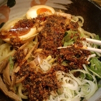 「黒油そば」@中華そば 椿の写真