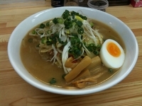 「赤味噌らーめん（￥680）」@しろくま食堂の写真