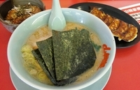 「サービスセットC（醤油）（880円）」@ラーメン山岡家 八千代店の写真