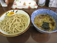 「つけ麺あつもり（麺少なめ味玉サービス）」@次念序の写真