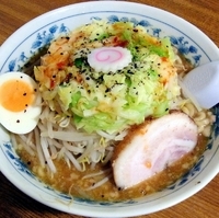 「カレーごじ麺 （ニンニク）」@中華そば・特製もりそば 己勝軒 満帆の写真