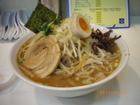 「ねりごまらーめん中盛390g 700」@龍神の写真