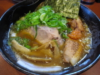 「大将ラーメン（平麺）」@麺空海の写真