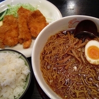 「うららランチセット（うらら、鶏カツ、ライス（おかわり自由））83」@いなばのしろうさぎの写真