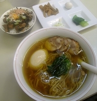 「旨玉本枯そば+鶏チャーシュー」@本枯中華そば 魚雷の写真