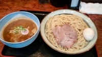 「特製つけ麺+大盛り（100g）」@らーめん天河水の写真