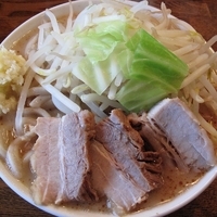 「エビスター大麺￥850」@らぁめん大山 富士本店の写真