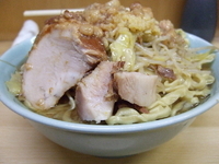 「ラーメン+麺ちょい増し」@ラーメン富士丸 北浦和店の写真