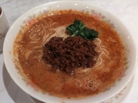 「ひき肉唐辛子味噌そば 900円」@龍鳳の写真