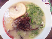 「とんこつラーメン塩」@馬鹿豚やの写真