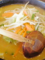 「（普通の）味噌ラーメン（￥650）」@皆楽亭の写真