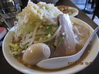 「特☆魚介豚骨(野菜、ニンニク、脂増し)」@円熟屋 遠藤店の写真
