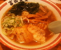 「中華そば並150g650円」@松戸中華そば 富田食堂の写真