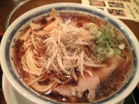 「黒豚ラーメン大盛」@香名屋 花園店の写真
