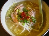 「とりそば（塩）」@麺屋宗 とりそば総本店の写真