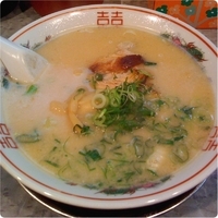 「こってり背脂中華そば（￥600）」@中華そば 花京 京橋店の写真