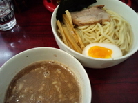 「釜あげつけ麺700円+まかない丼300円」@麺家 一鶴の写真