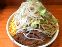 「プチ二郎 ニンニク」@ラーメン二郎 八王子野猿街道店2の写真