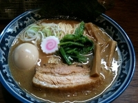 「ニボ中華大盛（750円）+味玉（100円）」@中華そば 旋の写真