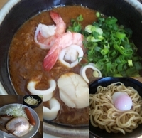 「カレーつけ麺（お昼は予約制）1,000円+チャーシュー盛り300」@MENYA 食い味の道有楽の写真