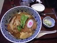 「トンカツラーメン」@とんかつ とん吉の写真