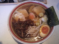 「昔中華そば+生糸麺+大盛+味玉+昔メンマ=1050円」@春木屋 めんめんの写真