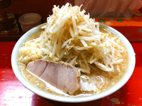 「らーめん+大盛り ニンニク」@らーめん一の写真