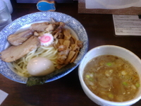 「特製つけ麺」@らぁ麺つけ麺 ふえ木の写真