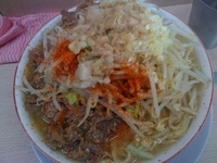 「ドカ盛り豚入り（ヤサイニンニクアブラトウガラシ）」@ラーメン二郎 高田馬場店の写真