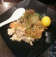 「坦々汁なし（あえそば/1日限定10食）」@焙煎汐蕎麦処 金字塔の写真