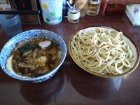 「つけめん+半肉+味玉（￥750+￥150+￥100）」@次念序の写真