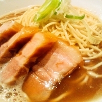 「肉そば（大盛）」@自家製麺 伊藤の写真