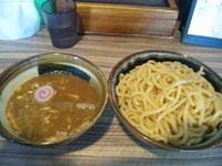 「つけ麺 中盛 750+100=850円」@麺屋 英の写真