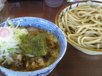「つけ麺・普通盛・半肉」@次念序の写真