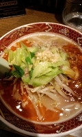 「鷹の爪ラーメン ピリ辛」@旨辛ラーメン 味一の写真