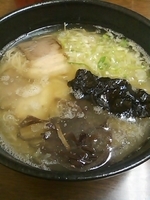 「ラーメン（バリカタ・ベタ）」@長浜ラーメン伸香の写真