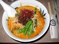 「胡麻の旨辛そば 850円」@与ろゐ屋の写真